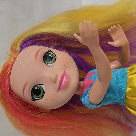 Sunny Day 11" Doll Poseable Rainbow with Dress & Shoes Nickelodeon Figure Toy - Picture 9 of 17